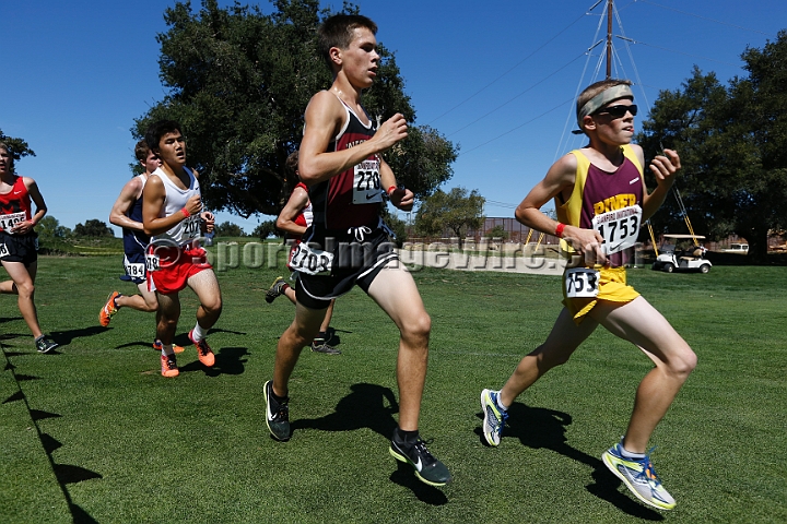 2015SIxcHSD3-033.JPG - 2015 Stanford Cross Country Invitational, September 26, Stanford Golf Course, Stanford, California.